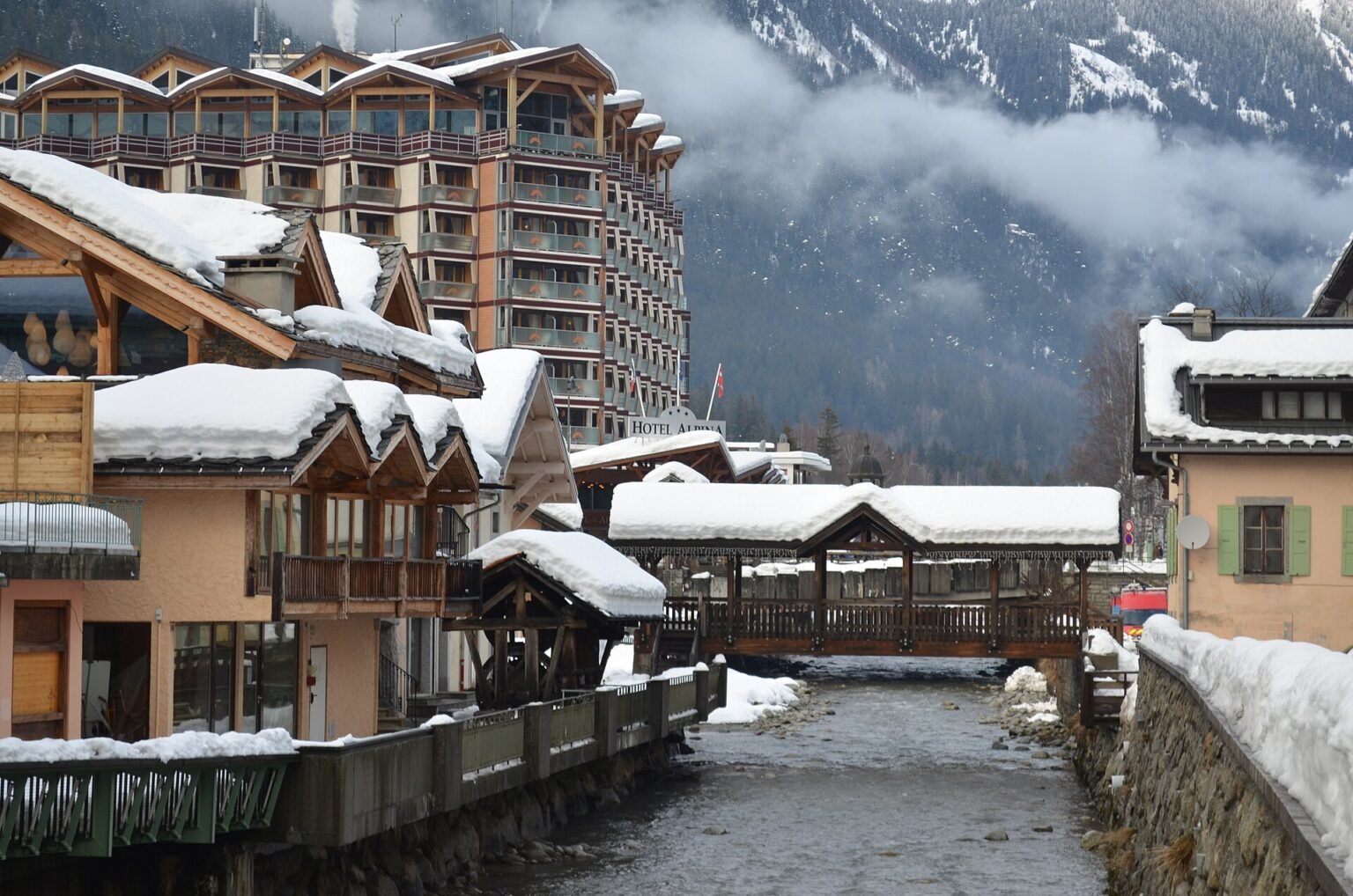 Chamonix en hiver