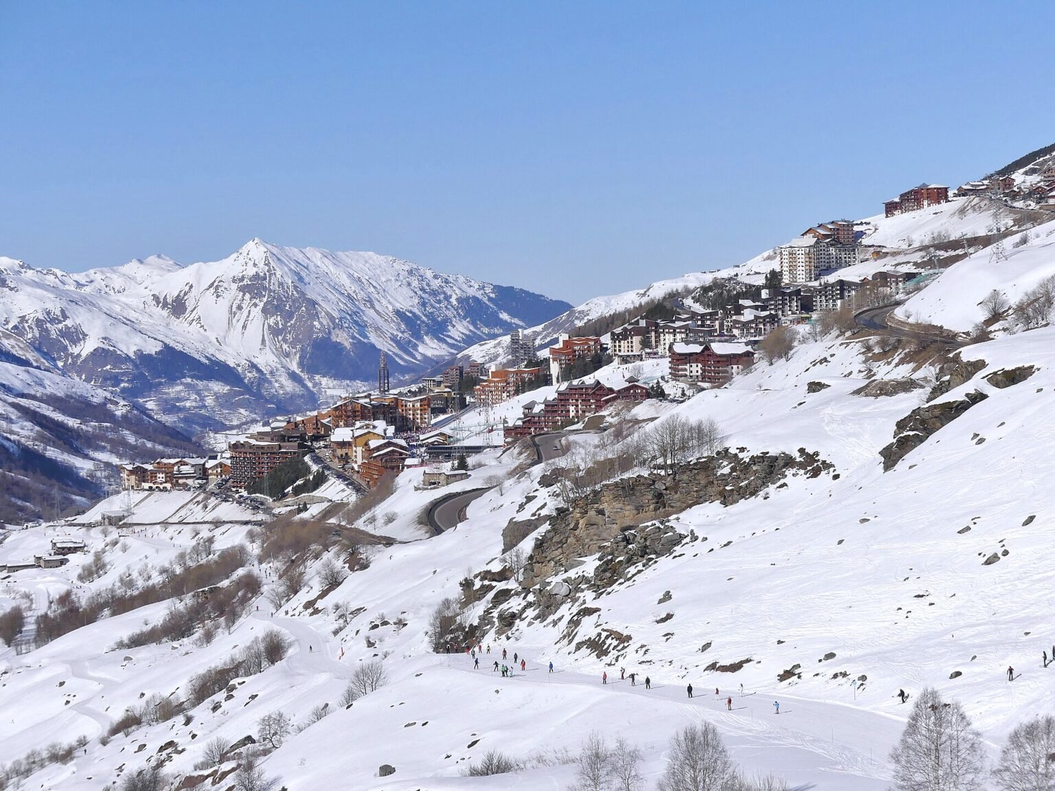 Les Menuires en hiver