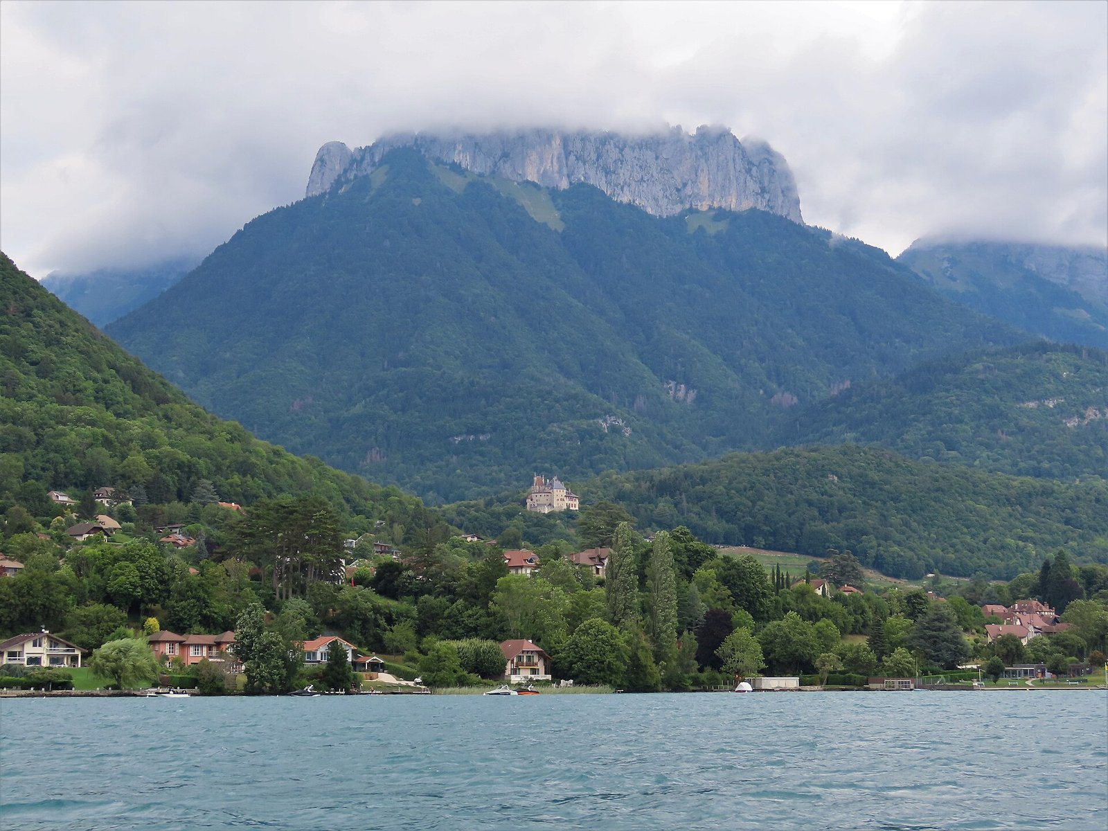 Château de Menthon-Saint-Bernard above Lake Annecy